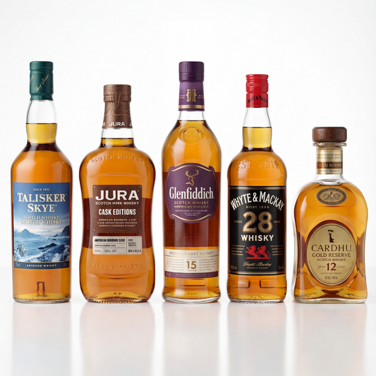 5 Bottle Set – Scottish Heritage Whisky Collection